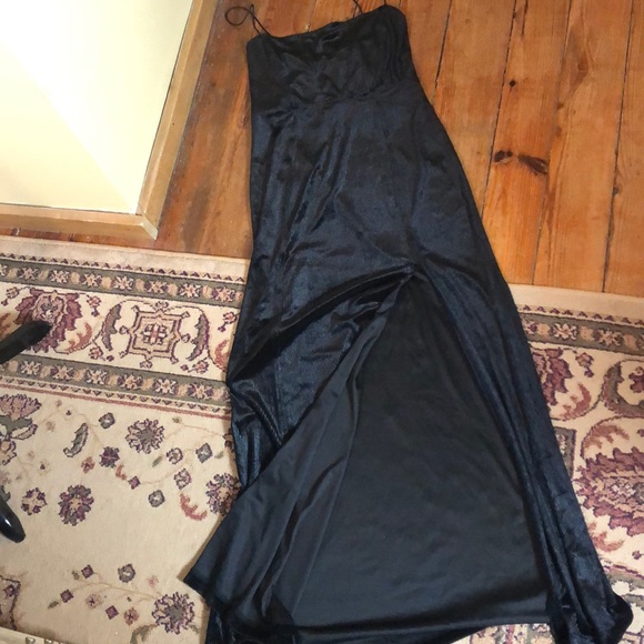 Free People Black Backless Dress - Picture 13 of 15